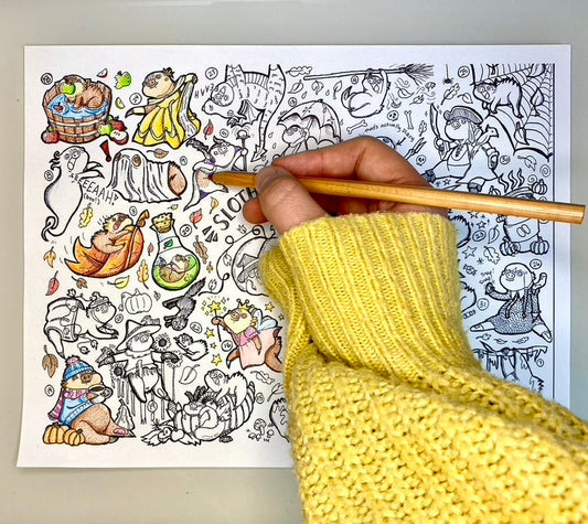 Sir Bean's 2024 Slothtober Art Challenge!