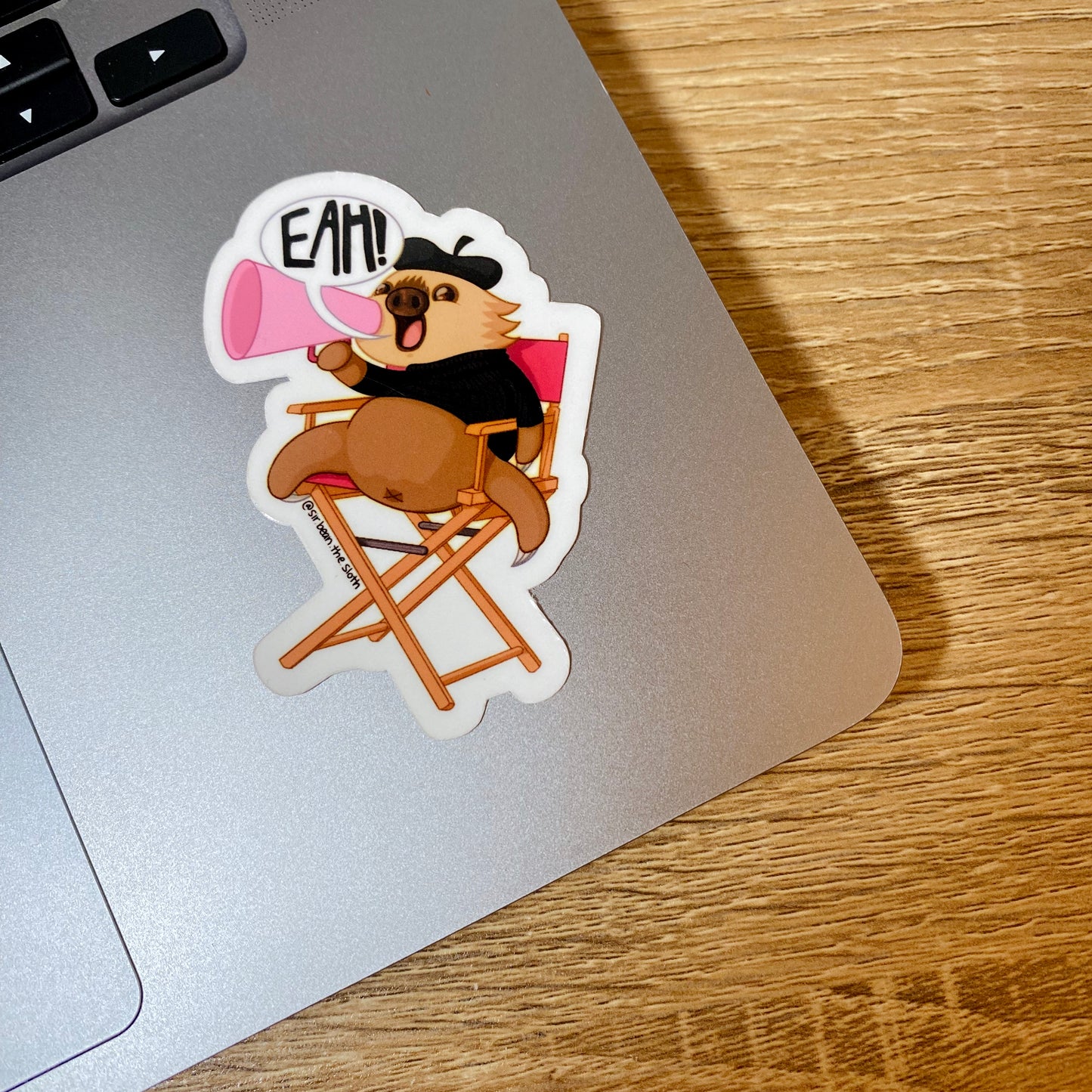 Director Bean Vinyl Sticker