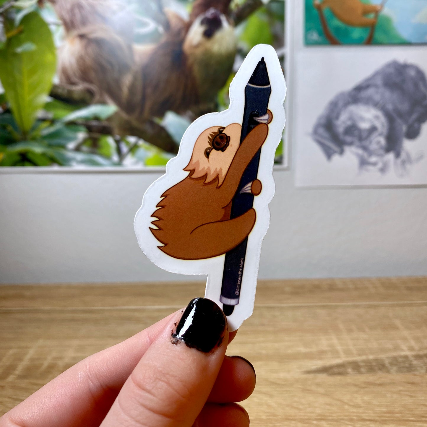 Tablet Pen Bean (Animator Edition) Vinyl Sticker