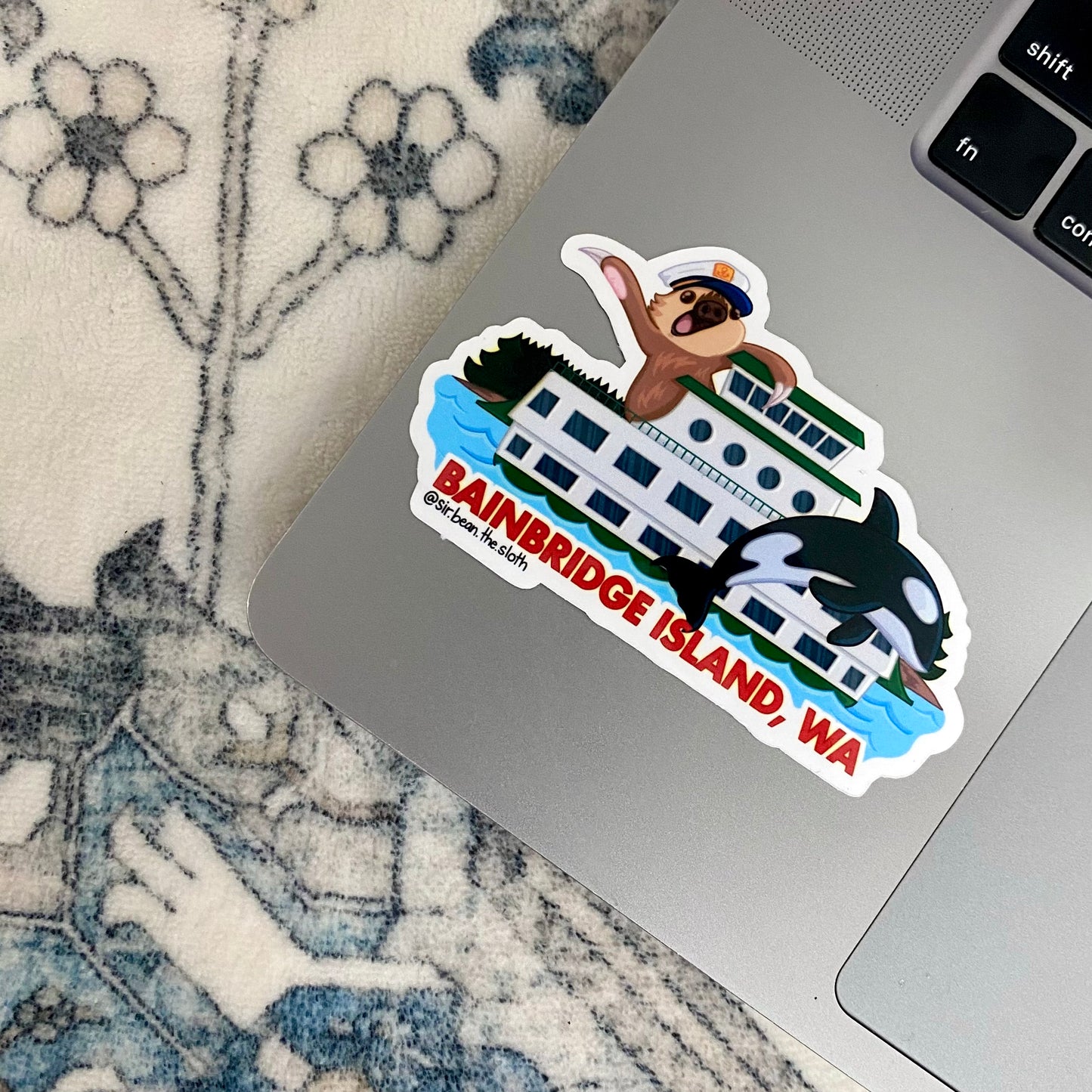 Bainbridge Island, WA - Ferry Boat Bean