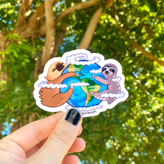 2023 International Sloth Day Vinyl Sticker