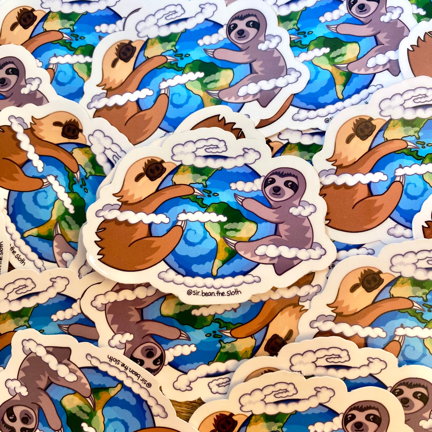 2023 International Sloth Day Vinyl Sticker