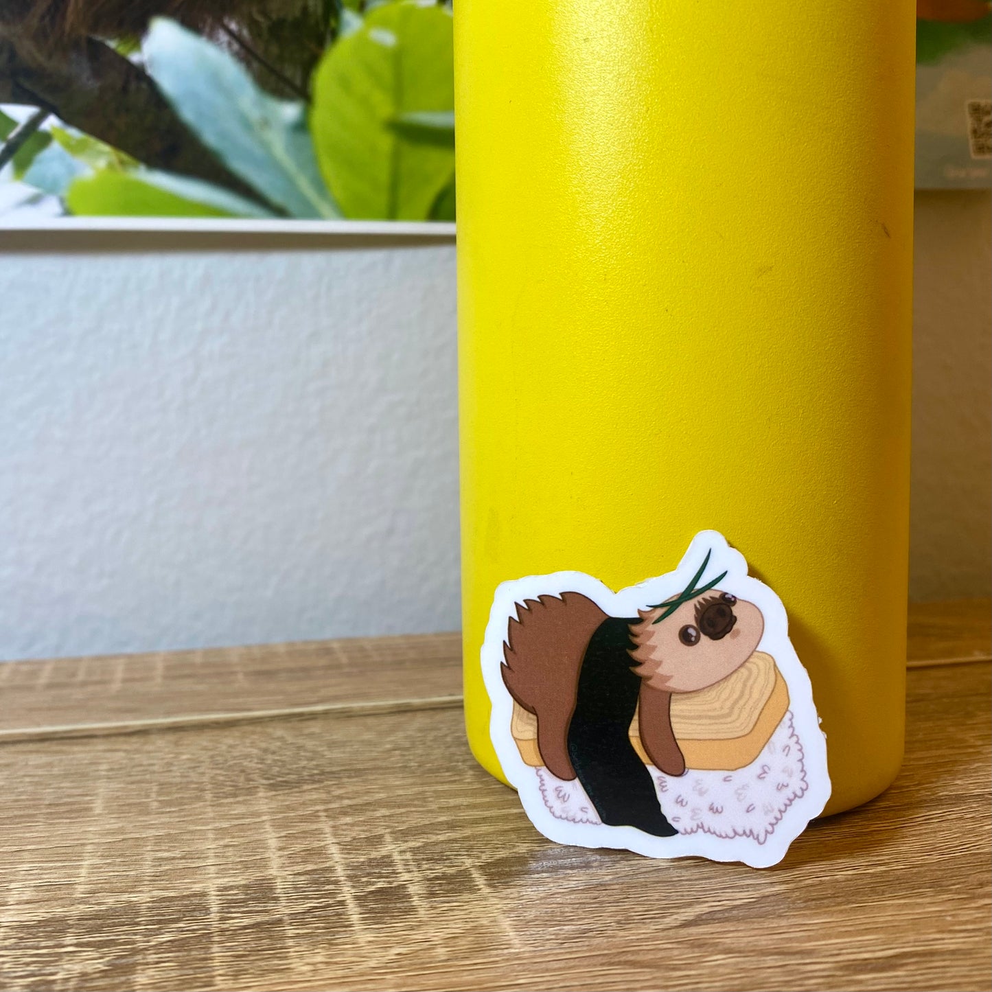 Tamago Sushi Bean Vinyl Sticker