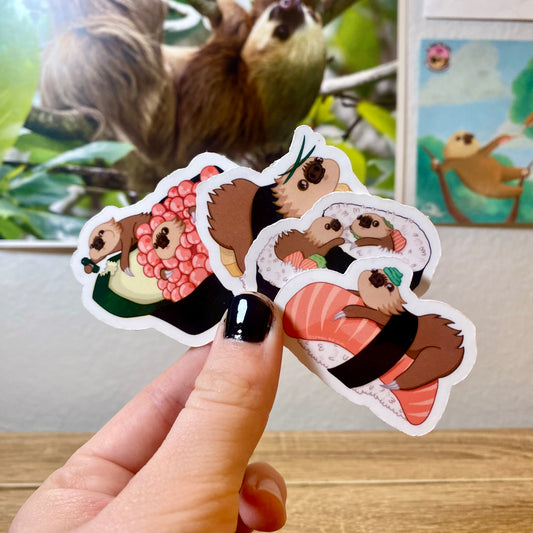 Sir Bean Sushi Platter (Sticker Bundle)